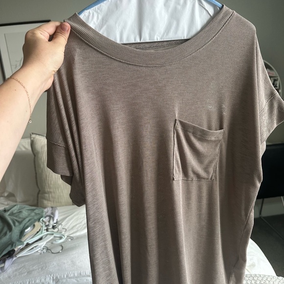Cozy Brown Madewell Top - Picture 1 of 2